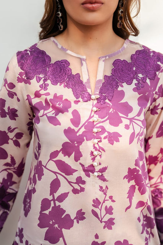 Iznik | Skin Pink - Lawn With Chiffon Dupatta Collection