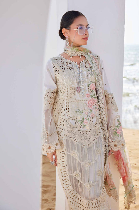 Maria B | Off White - Luxury Lawn Chikankari Collection