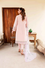 Gull Jee | Peach Pink - Cotton Chikankari Collection