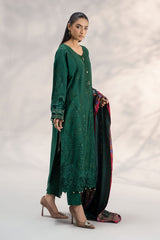 Maria B | Bottle Green - Casual Wear Cotton Collection