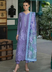 Mushq | Purple - Chikankari Collection