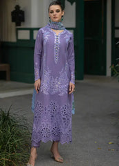 Mushq | Purple - Chikankari Collection