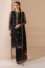 Jazmine |  Black - Semi Pure Chiffon Collection