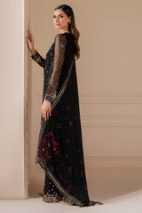 Jazmine |  Black - Semi Pure Chiffon Collection