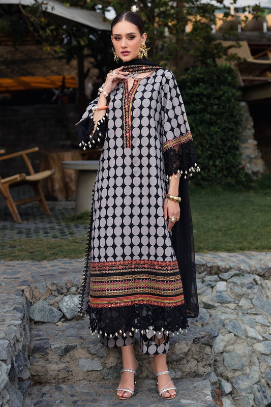 Charizma | Black & White - Lawn Collection