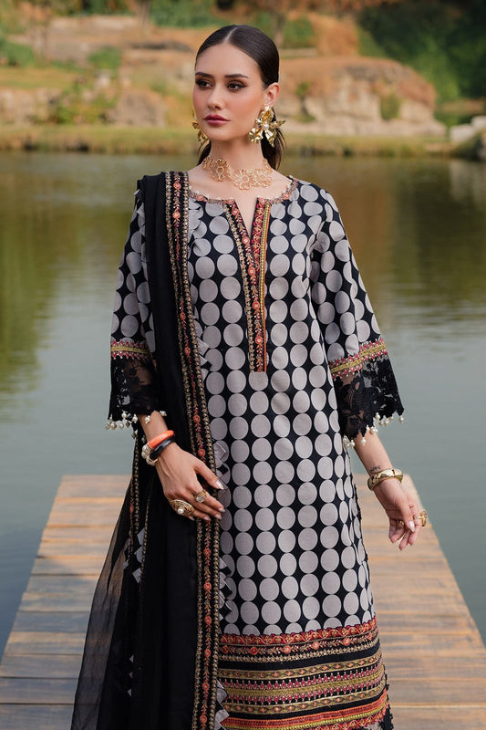 Charizma | Black & White - Lawn Collection