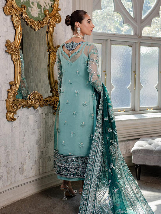 GULAAL EMBROIDERED ORGANZA DRESS 3 PC