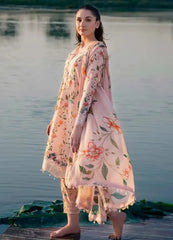 Maria B pink Digital Print Pure Lawn Summer Collection