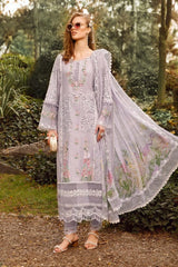 MARIA B PURPLE EMBROIDERY CHIKANKARI LUXURY COLLECTION