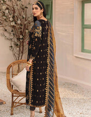 Eman Adeel Green Velvet Embroidery 3pc