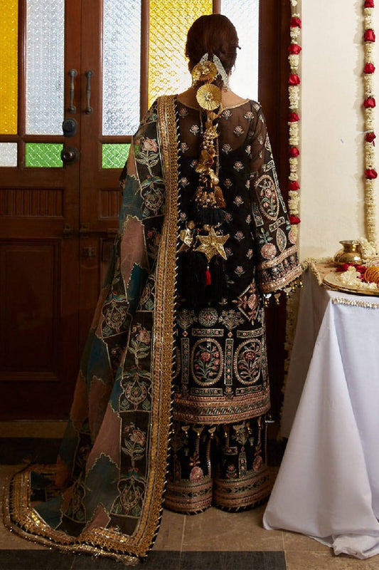 Mohsin Naveed Ranjha Black Bridal Clloection G-01