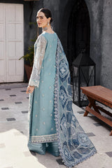 Eman Adeel Green Organza Dress Hand Work Wedding Collection