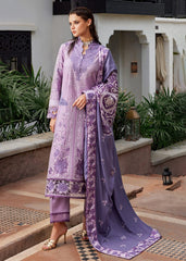 Mushq Purple Chikankari Embroidery Dress New Arrivals