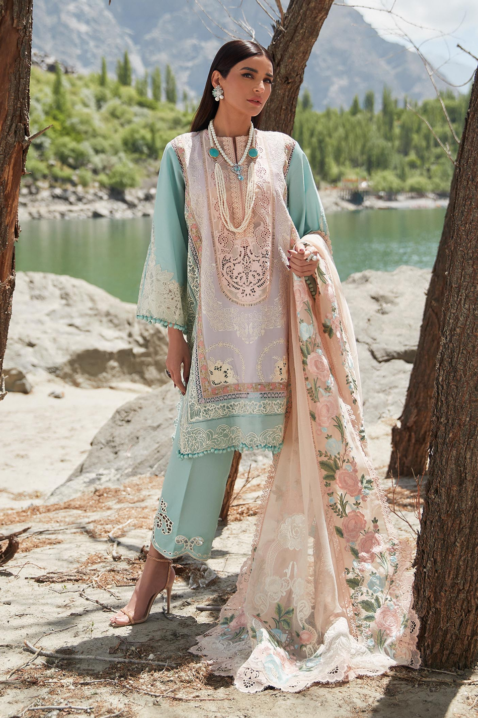 CRIMSON LUXURY LAWN EMBROIDERY COLLECTION 3PC