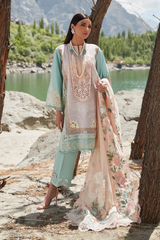 CRIMSON LUXURY LAWN EMBROIDERY COLLECTION 3PC