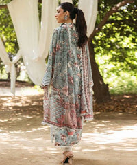 Zainab Chottani Green Pure Lawn Embroidery Digital Print