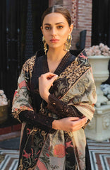 Mariam maria black shiffle Chikankari