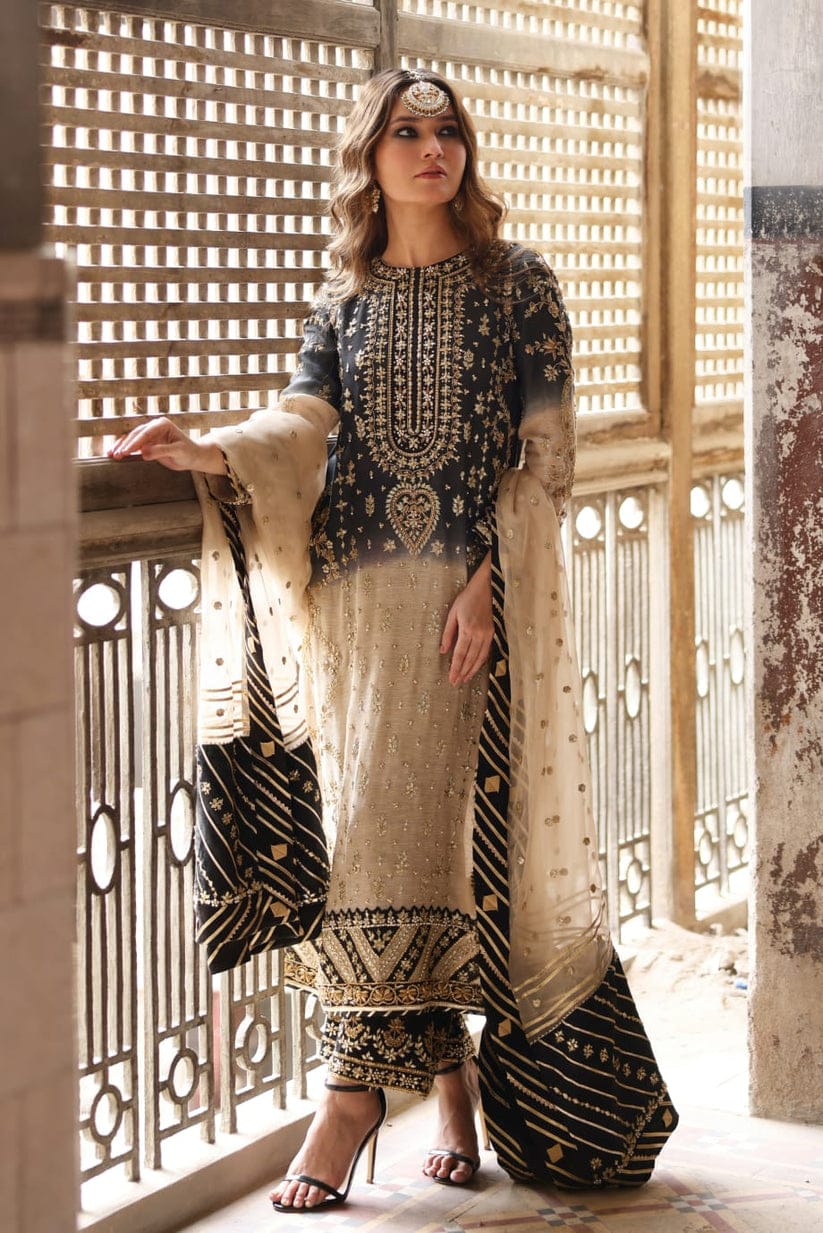 Designer Wear Embroidery Net Fabric Dress