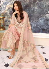Elaf Pink Chikankari Lawn Embroidery Dress 3pc