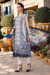 Maria B white Digital Emb New Arrival Lawn 3pc