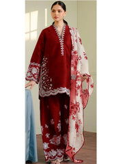 Coco By Zara Shah Jahan | Red - Lawn Collection
